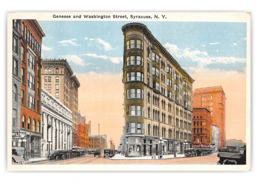 Syracuse, New York, Genesee & Washington Street