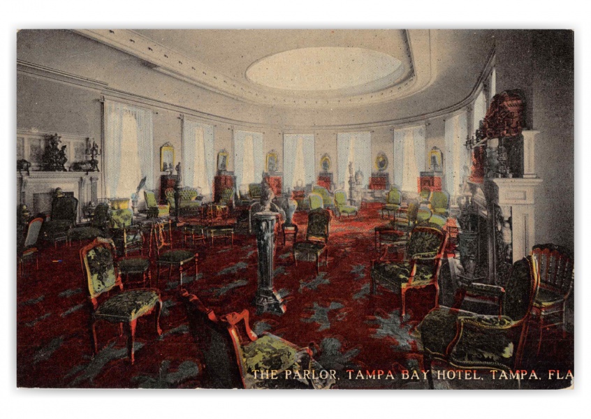 Tampa Florida Tampa Bay Hotel The Parlor Interior