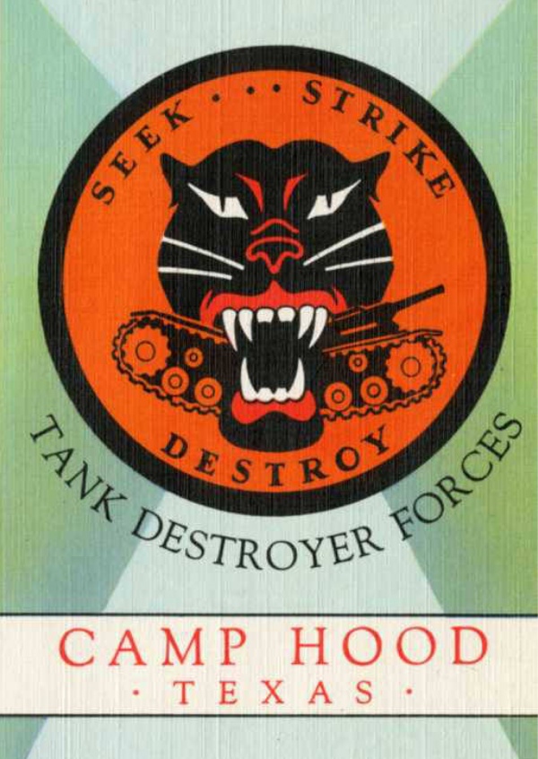 Curt Teich Postcard Archives Collection Tank Destroyer Forces