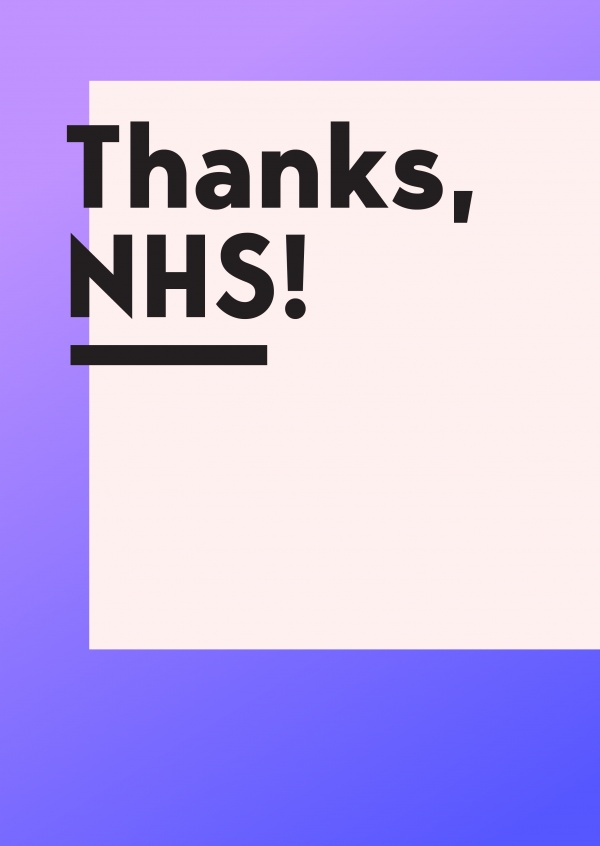 THANKS, NHS!