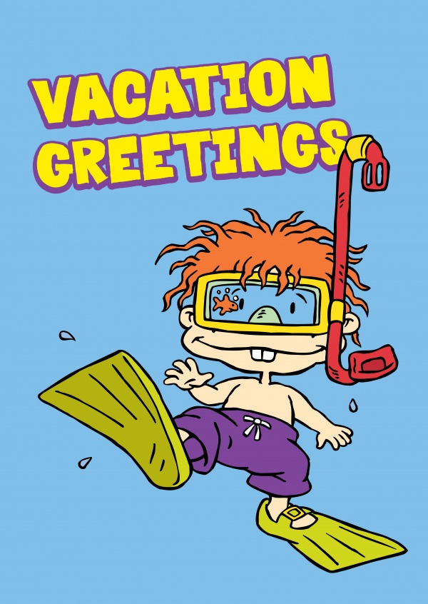 RUGRATS vacation greetings