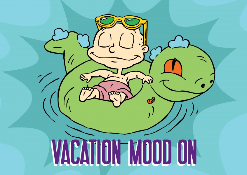 RUGRATS Vacation mood on