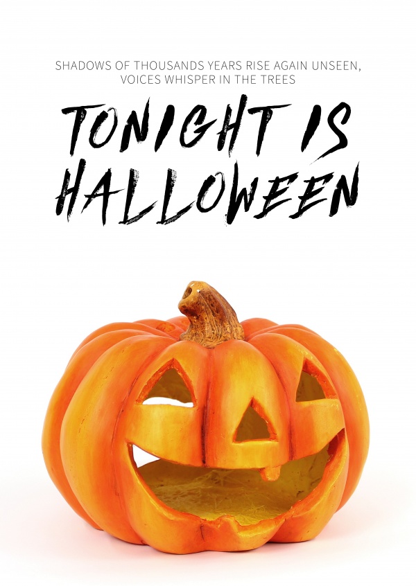 quote card Vanavond is het Halloween