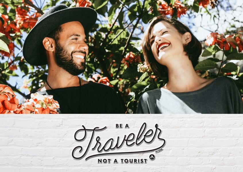 HEJ USA resenär inte en touristquote