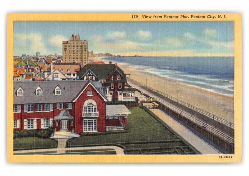 Ventnor City, New Jersey, view from pier