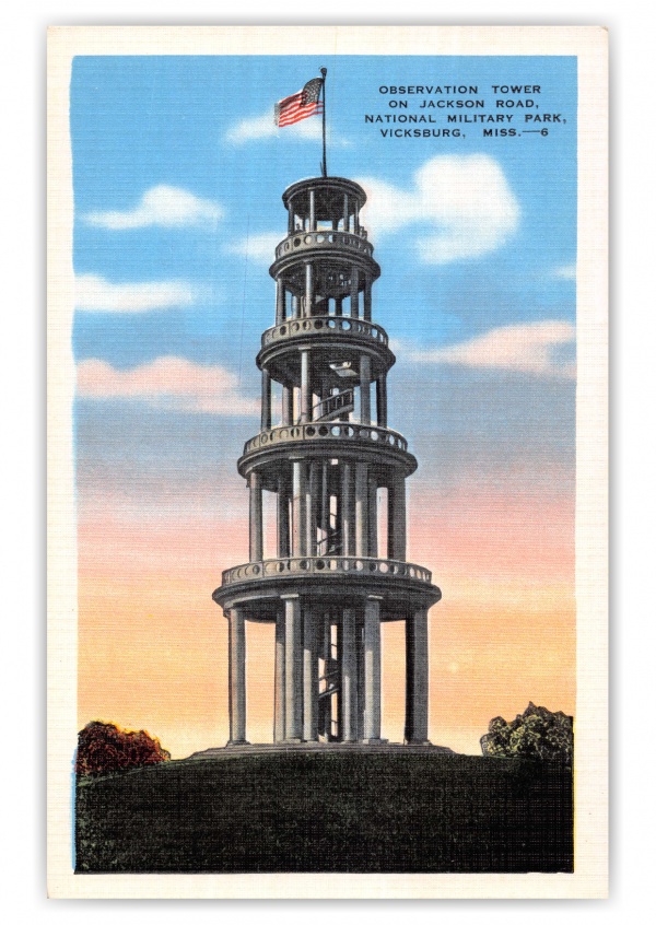 Vicksburg, Mississippi, Observation Tower, National Military Park
