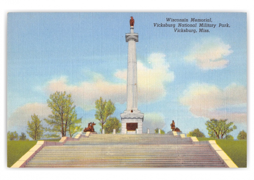 Vicksburg, Mississippi, Wisconsin Memorial, Vicksburg National Military Park