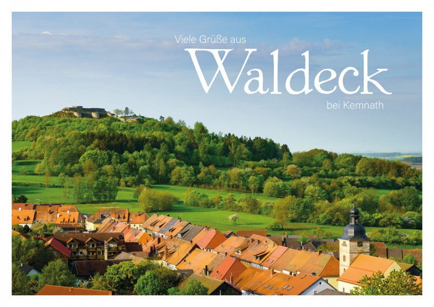 Postkarte Hollerhöfe Viele Grüße aus Waldeck bei Kemnath