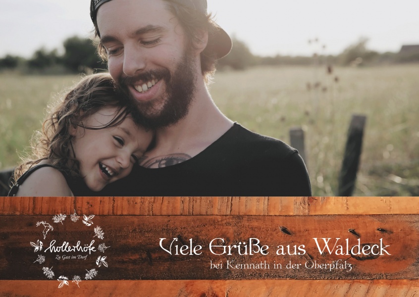 Postkarte Hollerhöfe Hollerhöfe – Waldeck bei Kemnath