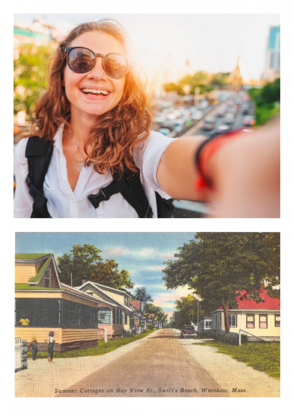 Wareham, Massachusetts, summer cottages on Bay View Street