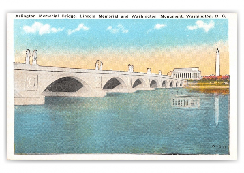 Washington DC, Arlington Memorial Bridge