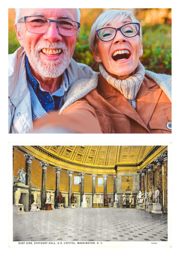 Washington DC, East Side, Statuary Hall, US Capitol