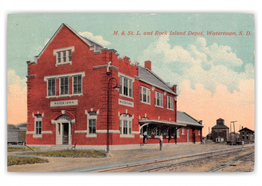 Watertown South Dakota Rock Island Depot