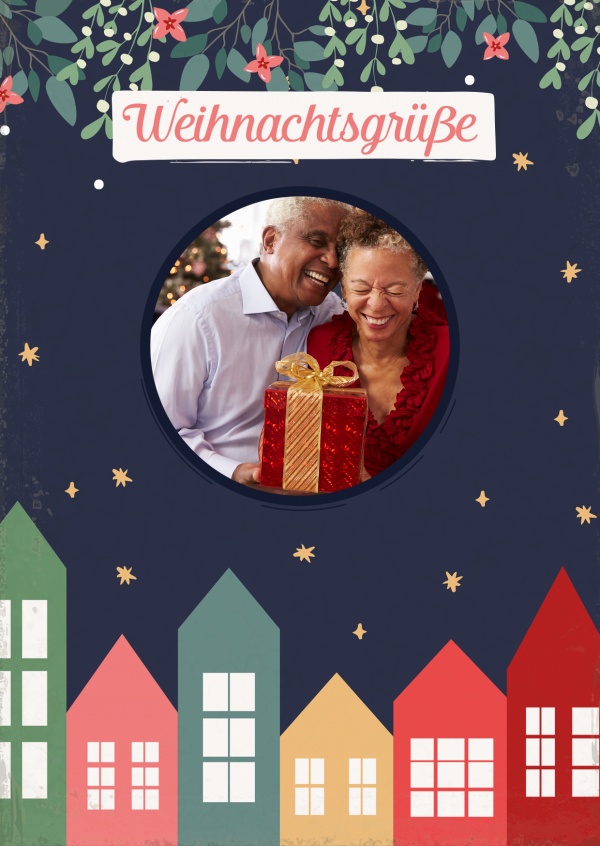 Segensart Weihnachtsgrusse Frohe Weihnachten Echte Postkarten Online Versenden