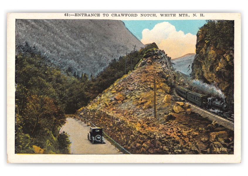 White Mountains, New Hampshire, Entrance to Crawford Notch