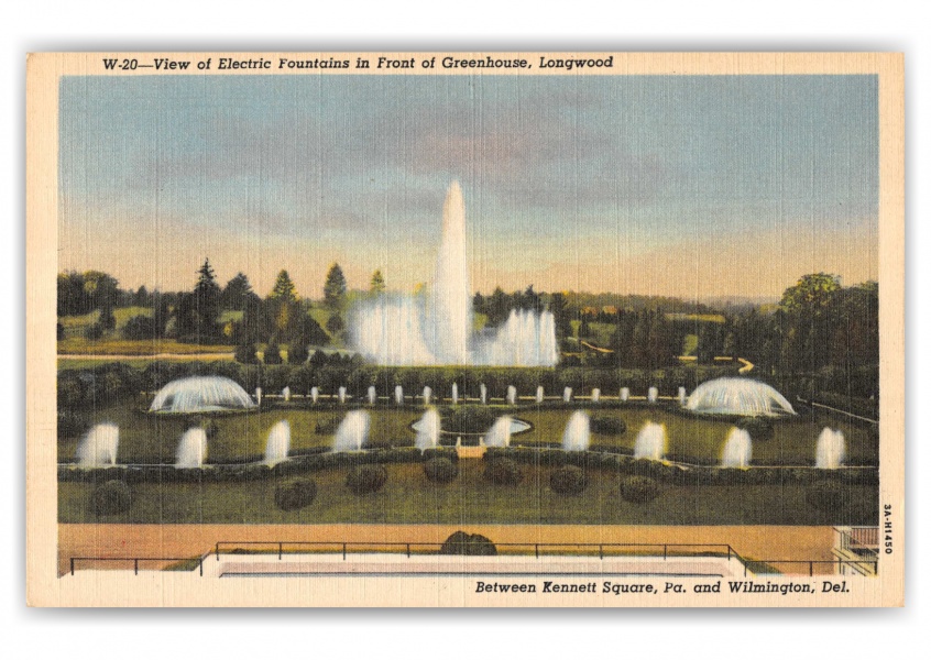 Wilmington, Delaware, Electric Fountain, Longwood