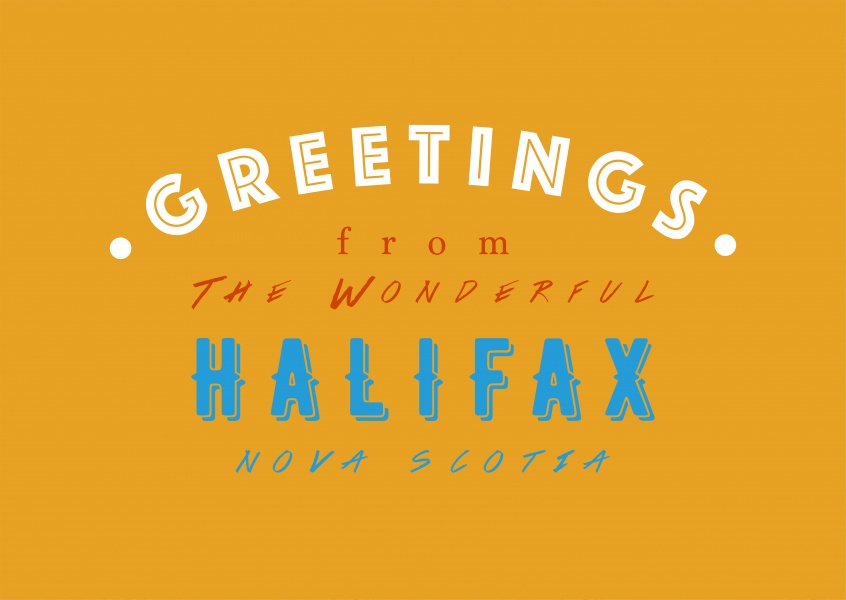 Greetings from the wonderful Halifax