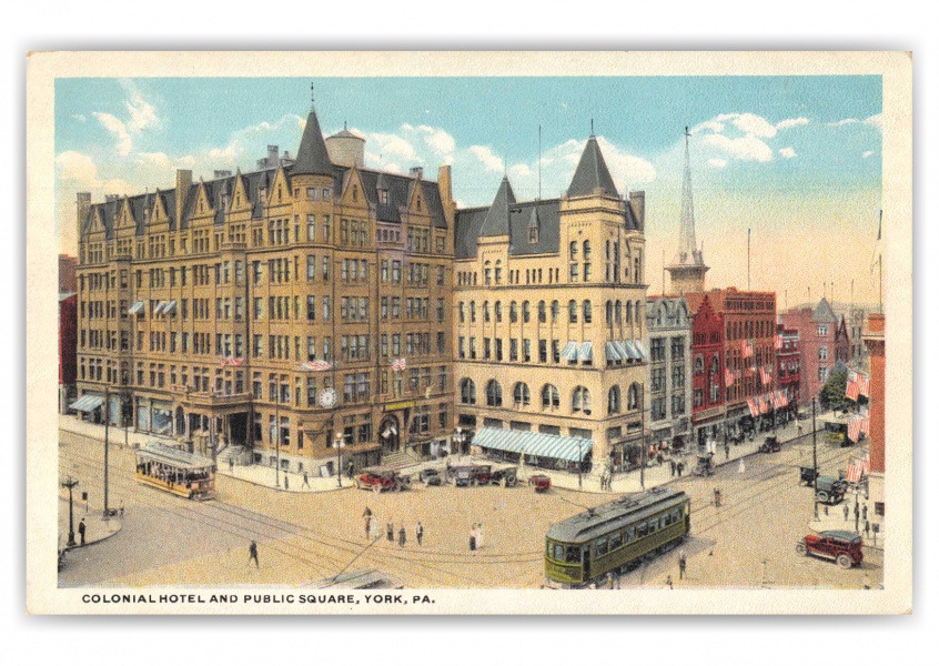 York Pennsylvania Colonial Hotel and Public Square