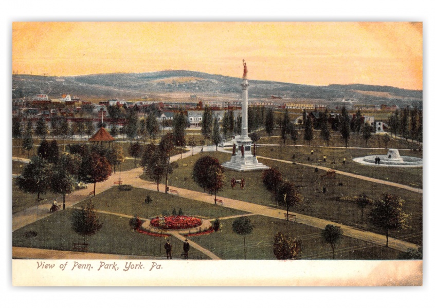 York, Pennsylvania, view of Penn-Park