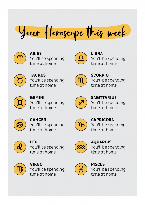 Your Horoscope this week