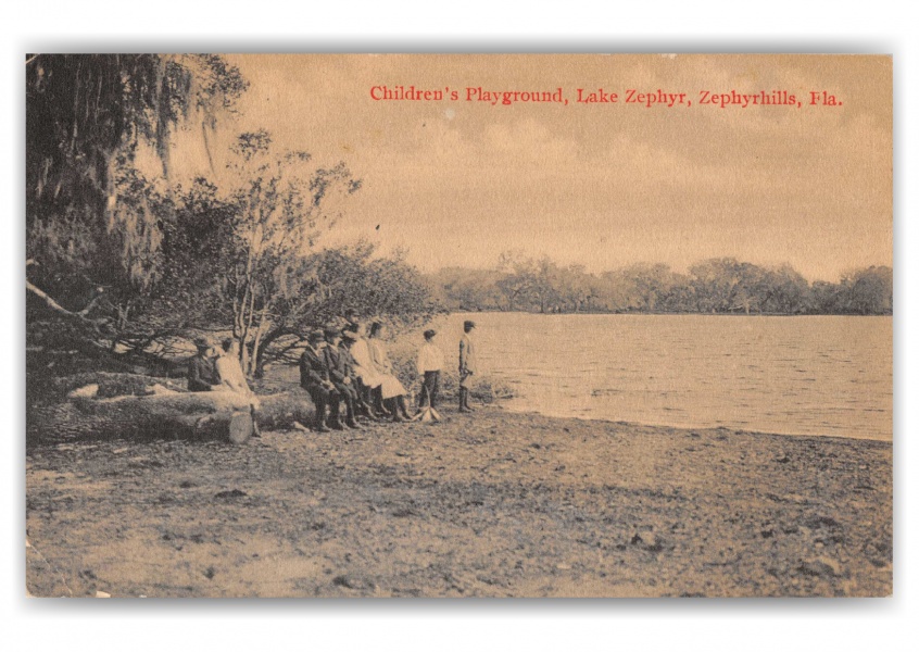 Zephyrhills, Florida, Children's Playground, lake Zephyr