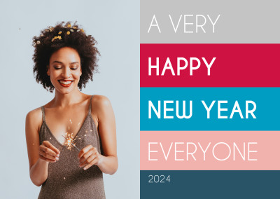 Um Feliz Ano Novo para todos em 2024