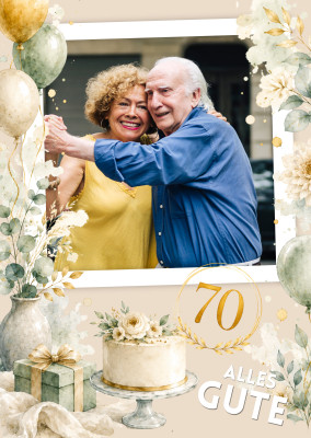 Alles Gute 70 Jahre