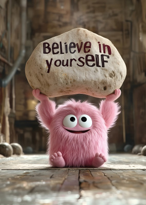 Believe in yourself - Littlemonstertime
