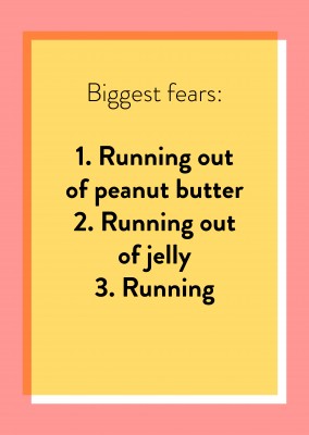 Biggest fears