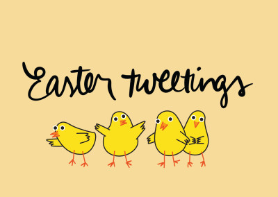 Easter tweetings