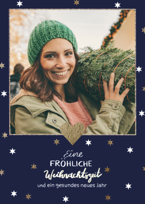 Eine fröhliche Weihnachtszeit und ein gesundes neues Jahr