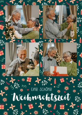 Postkarte Eine schöne Weihnachtszeit
