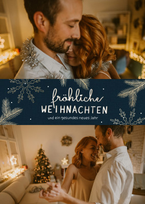 Fröhliche Weihnachten und ein gesundes neues Jahr 