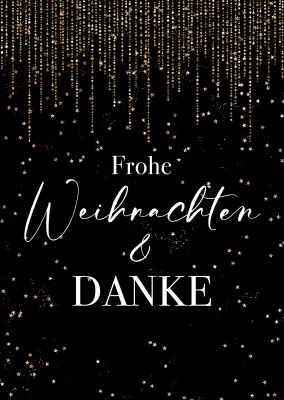 Frohe Weihnachten & Danke