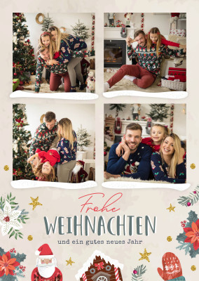 Frohe Weihnachten und ein gutes neues Jahr