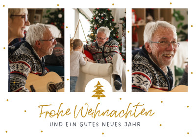 Frohe Weihnachten und ein gutes neues Jahr