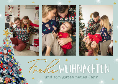 Frohe Weihnachten und ein gutes neues Jahr