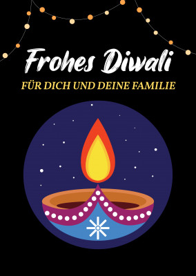 Frohes Diwali f├╝r dich und deine Familie