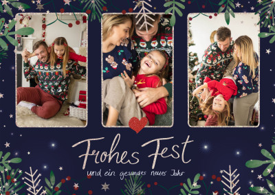 Frohes Fest und ein gesundes neues Jahr