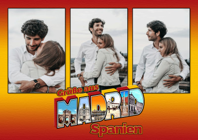 Grüße aus Madrid, Spanien