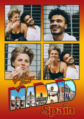 Grüße aus Madrid, Spanien