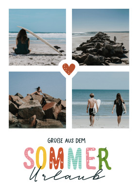 Grüße aus dem Summer - Urlaub