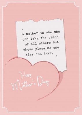 Best mom ever pink | Mother's Day Cards 👩 ️ | Send real postcards online