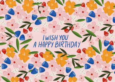 I wish you a Happy Birthday