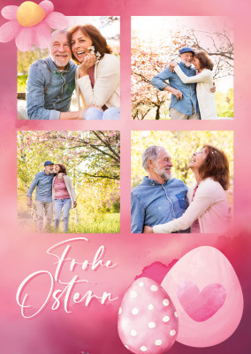postcard Happy spring