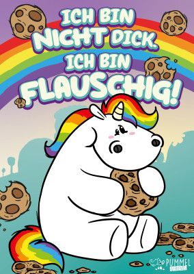 Ich bin nicht dick Ich bin flauschig