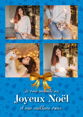 Je vous souhaite un Joyeux Noël et mes meillheurs veux