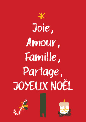 Joie, Amour, Famille, Partage, JOYEUX NOËL 