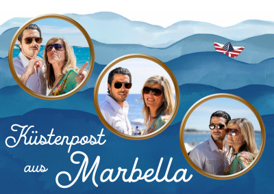 Küstenpost aus Marbella