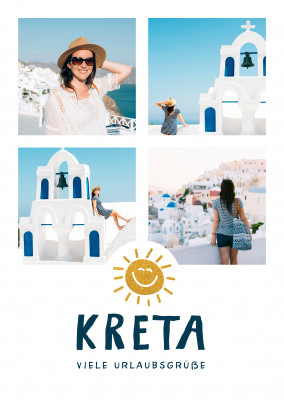 Kreta viele Urlaubsgrüße